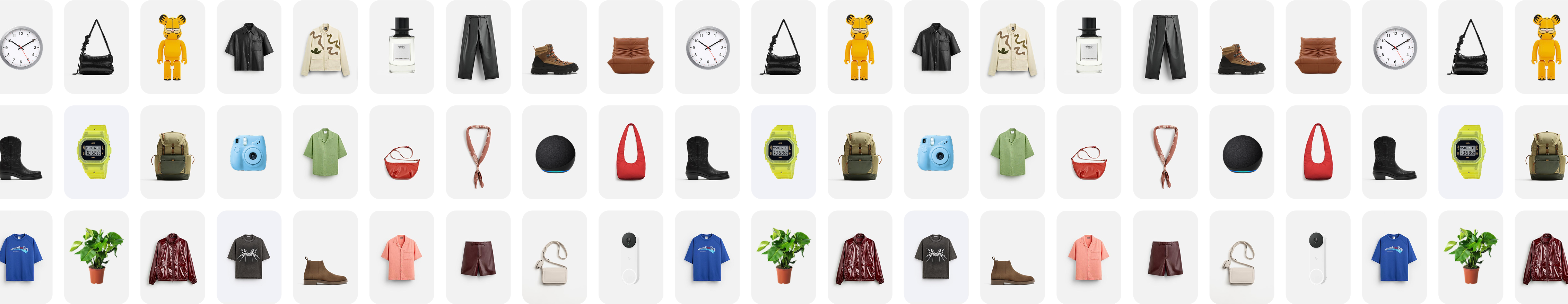 Product showcase
